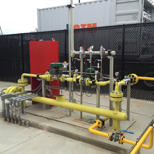 Tube Trailer - Offloading / Decant Panel