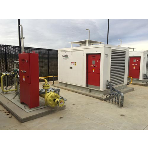 Cobey Energy CNG Compressor Package Vehicle Fueling Station